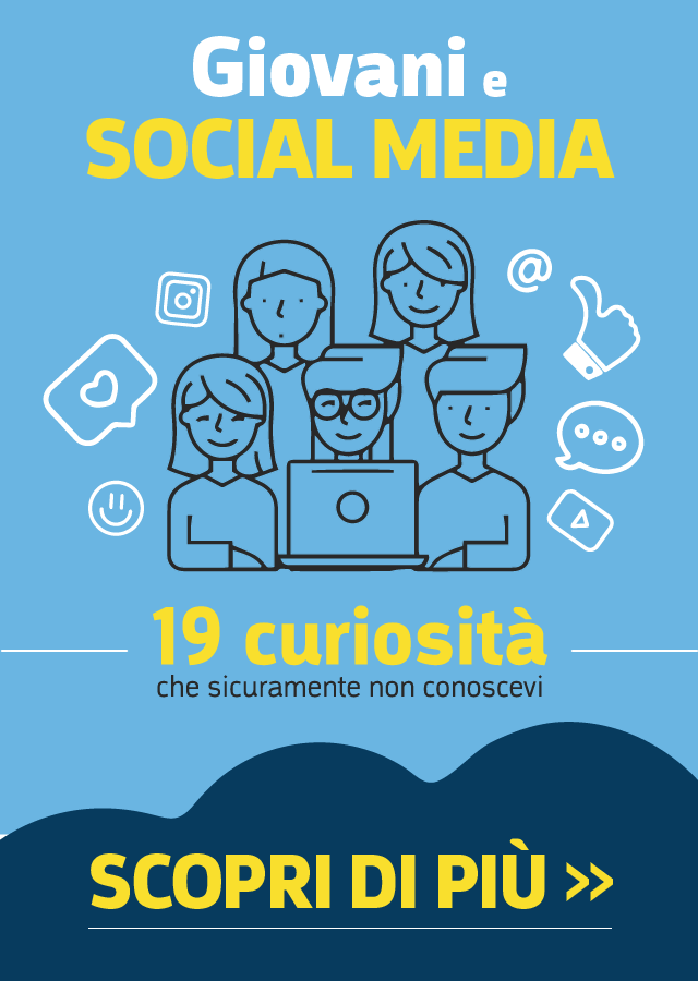 infografica social network e giovani