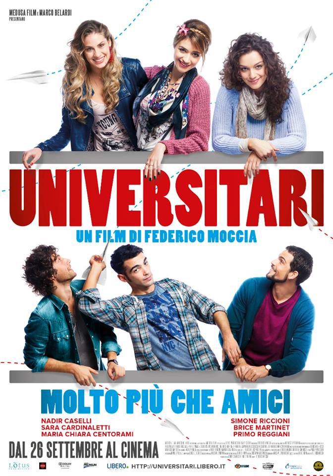 Federico Moccia ed il suo Cast presentano all’Unicusano “Universitari, molto più che amici”