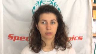 Special Olympics, il sogno di Sofia Fugazzotto