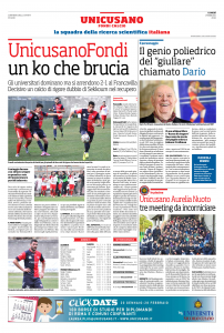 UnicusanoFondi un Ko che brucia