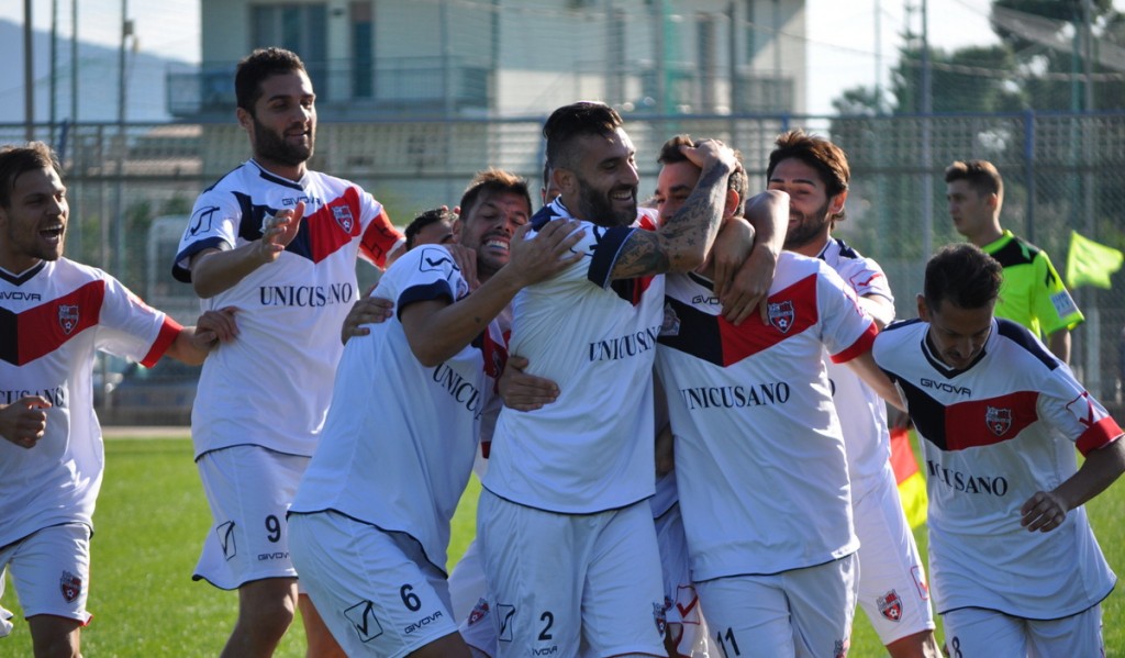 UnicusanoFondi, pareggio show con il Lecce: finisce 2-2