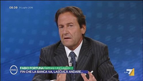 VIDEO-Il nostro Rettore, Fabio Fortuna, a Sky e a La7 lo scorso 6 maggio