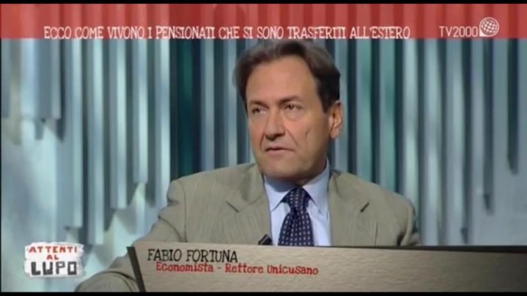 VIDEO-il Rettore Fabio Fortuna ad Attenti al Lupo, tv 2000, il 28 giugno