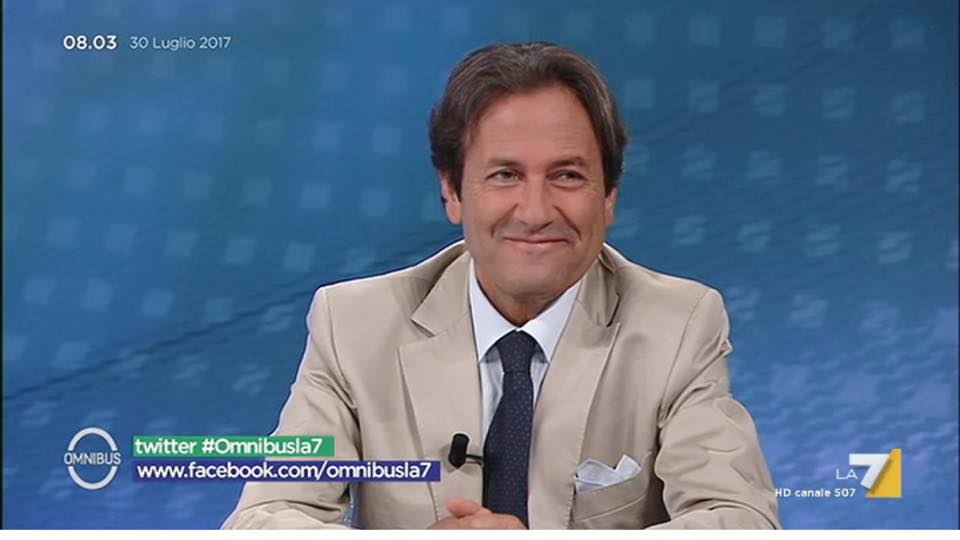 VIDEO-Il Rettore Fabio Fortuna ospite di Omnibus, La 7, il 30 luglio 2017