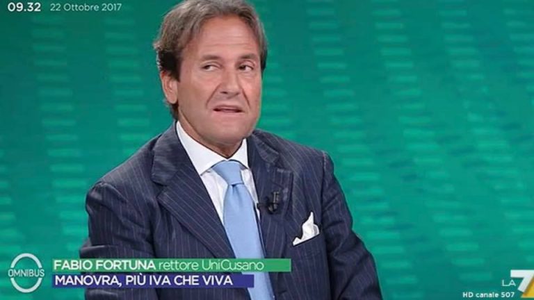 VIDEO-Il Rettore Fabio Fortuna ospite di Omnibus su La 7 il 22 ottobre