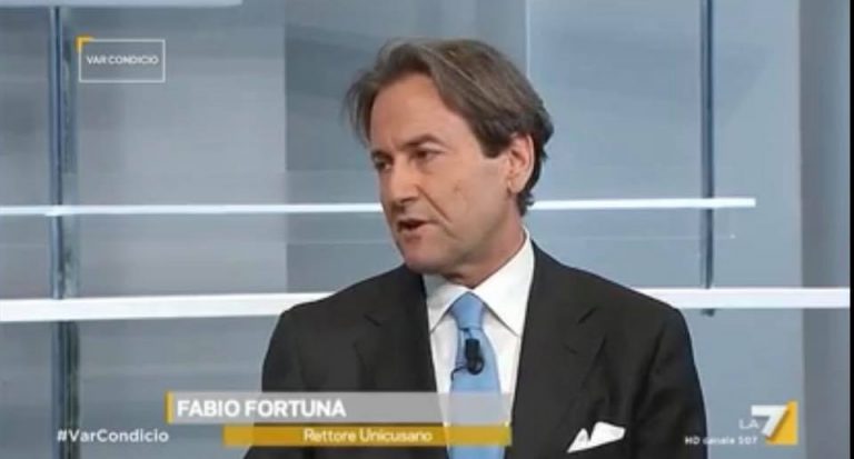 VIDEO-Il Rettore Fabio Fortuna ospite di Var Condicio (La 7)