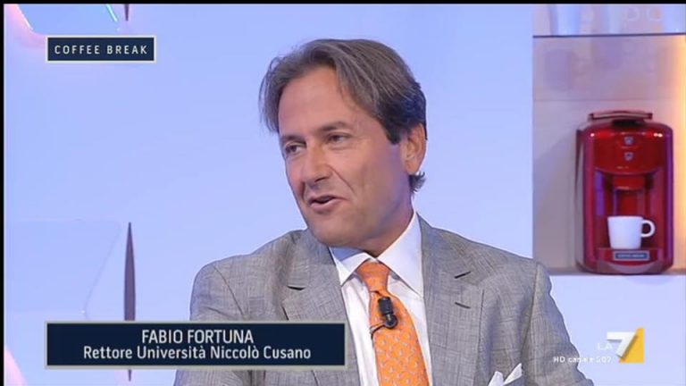 VIDEO-Il nostro Rettore Fabio Fortuna ospite di Coffee Break su La 7