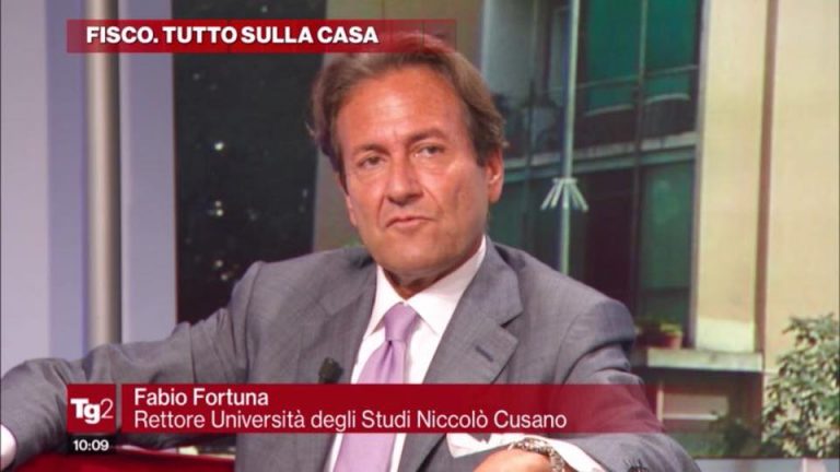 VIDEO-Il Rettore Fabio Fortuna a Tg2 Lavori in Corso del 30 maggio
