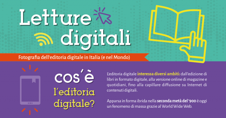 Letture Digitali: la nuova infografica Unicusano sull’Editoria Digitale