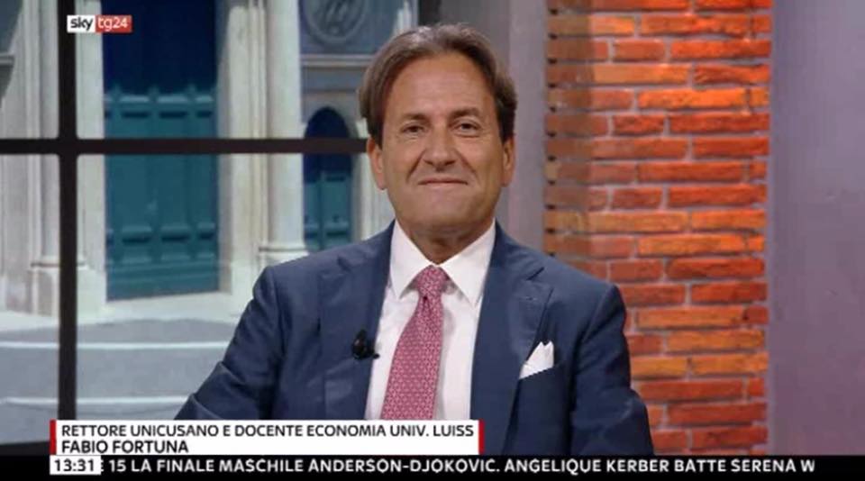 VIDEO-Il Rettore Fabio Fortuna ospite di Sky Tg 24 del 15 luglio