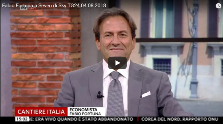 VIDEO- Speciale Cantiere Italia: il Rettore Fabio Fortuna ospite di Seven (Sky TG24)