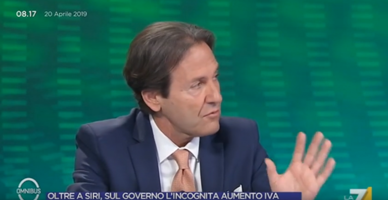 Fabio Fortuna a Omnibus La7 (puntata 20/04/2019)