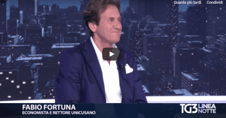 Fabio Fortuna: Interventi TG3 Linea Notte del 01/08/2019