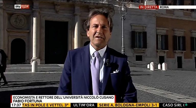 Fabio Fortuna ad Azzurro Italia di Cusano Italia TV del 06 07 2021