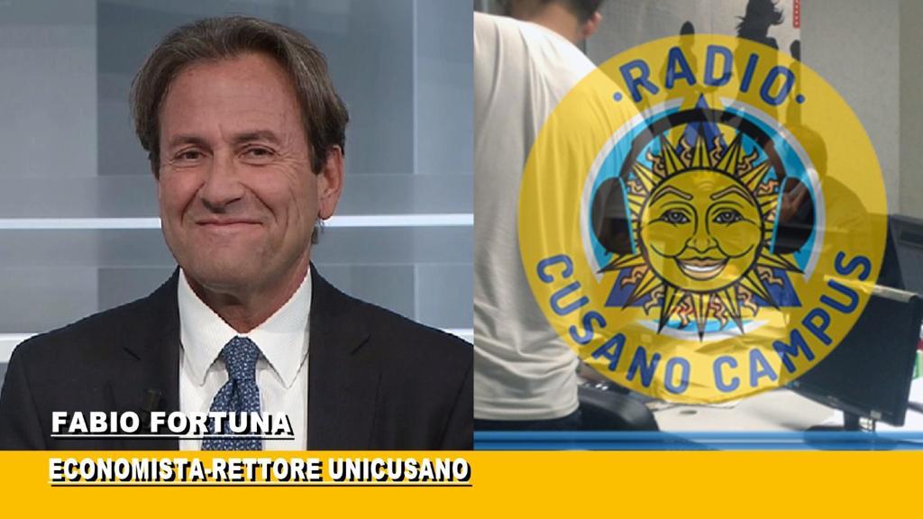 Rettore F. Fortuna ospite di “Dentro la Notizia” di Radio Cusano Campus