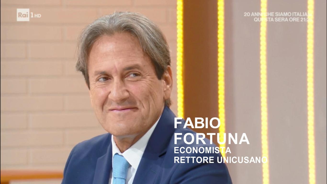 Fabio Fortuna Interventi ad Uno Mattina in Famiglia (22 11 2020)