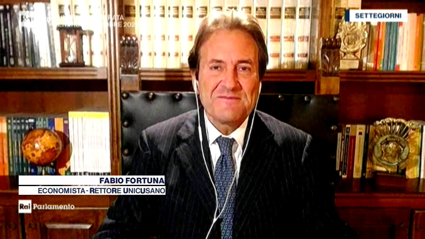 Fabio Fortuna a Raiparlamento Settegiorni del 31 10 2020