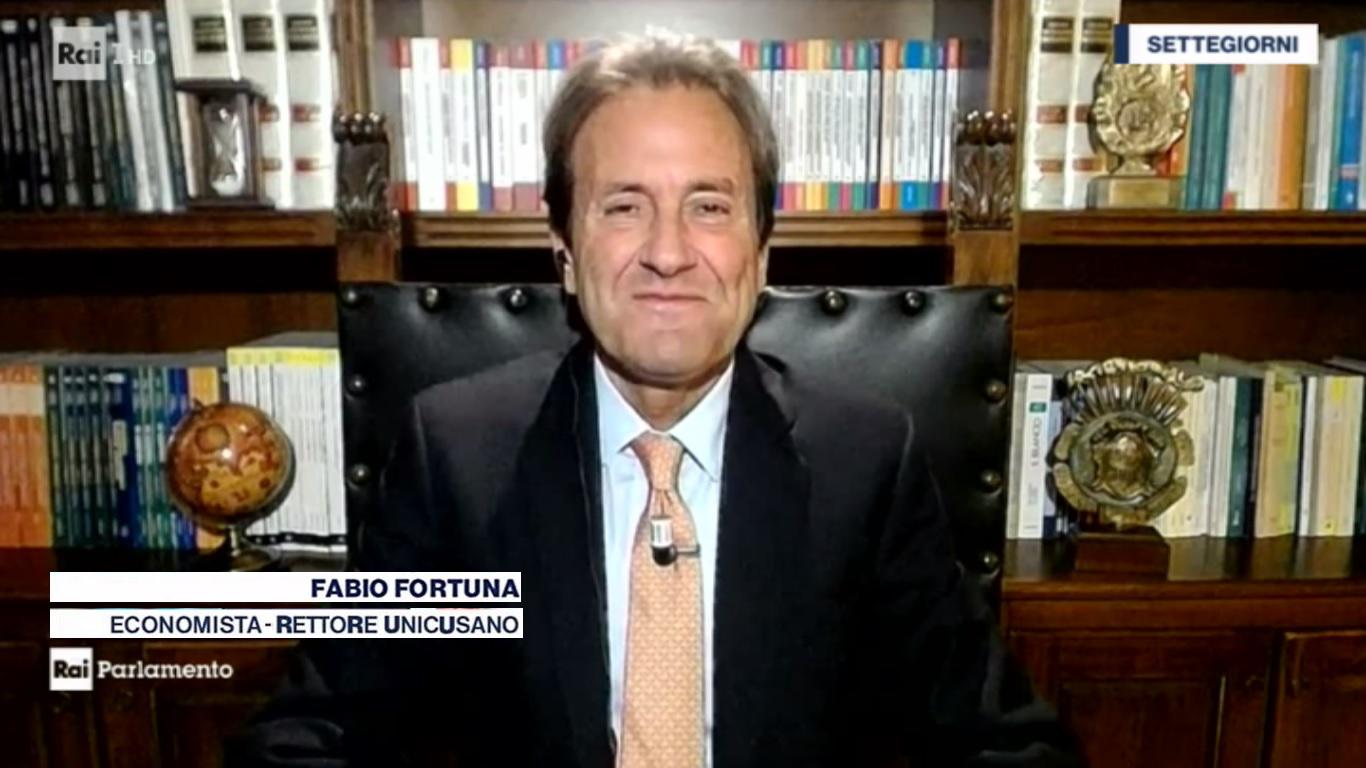 Fabio Fortuna a Raiparlamento Settegiorni del 04 12 2021