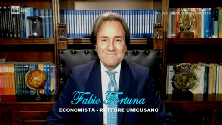 Fabio Fortuna a Uno Mattina In Famiglia del 17 01 2021