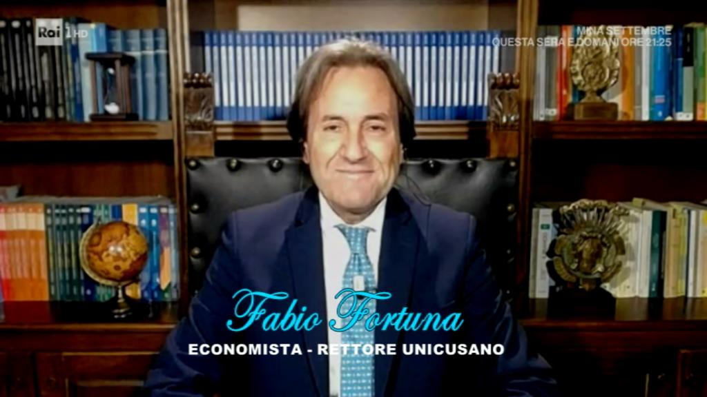Fabio Fortuna a Rotocalco 264 di Cusano Italia TV HD ch 264 DT del 20 03 2021