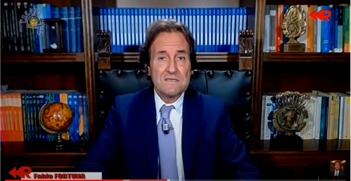 Fabio Fortuna a Restart Il punto del Rettore su Cusano Italia TV (22/01/2021)