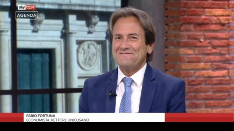 Fabio Fortuna a Sky Tg 24 del 10 10 2021