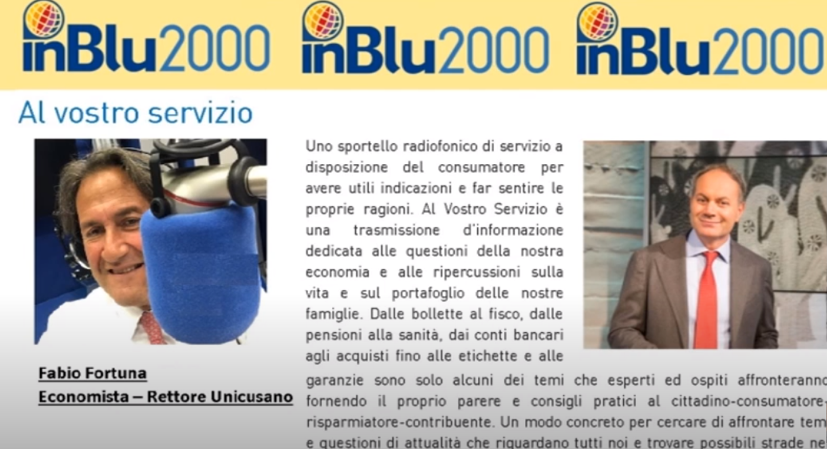 Fabio Fortuna ad Al vostro Servizio Nuovo record del prezzo della benzina di inBlu2000