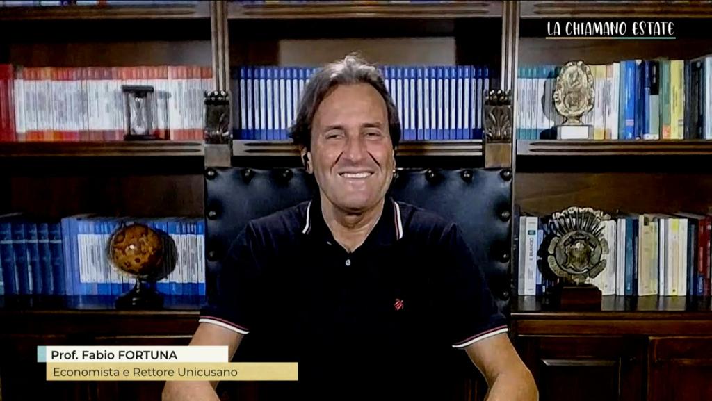 Fabio Fortuna a La Chiamano Estate di Cusano Italia Tv del 25 08 2021