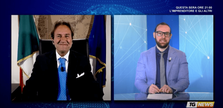 Fabio Fortuna a TG PLUS Cusano Italia Tv del 28 02 2022