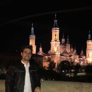 Alessandro Crea a Zaragoza in Spagna